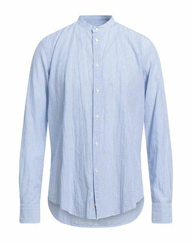 Brian Dales Man Shirt Blue Size 16 ½ Cotton, Linen Cover