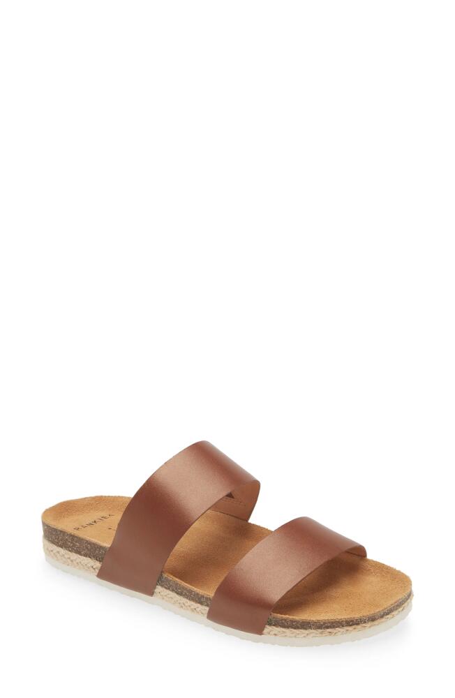 FRANKIE4 Maria III Slide Sandal in Cognac Cover