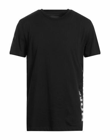 Les Hommes Man T-shirt Black Cotton Cover