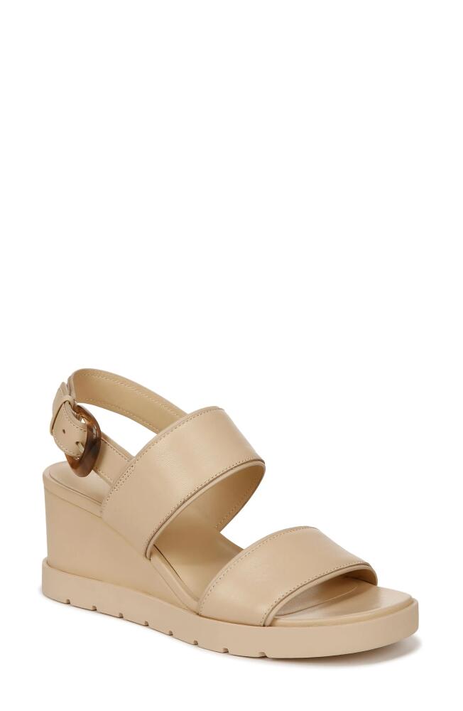 Vince Roma Slingback Platform Wedge Sandal in Macadamia Cover