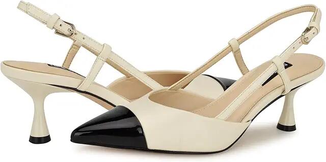 Nine West Rizzy (Cream/Black Multi) High Heels Cover