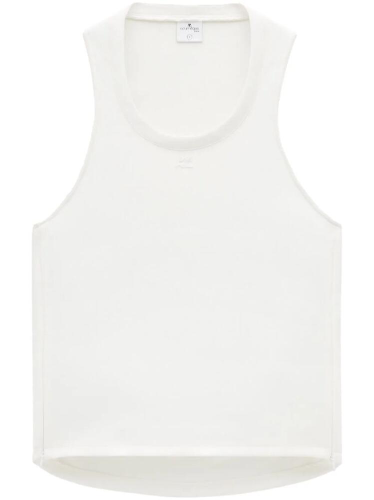 Courrèges Holistic vest top - White Cover