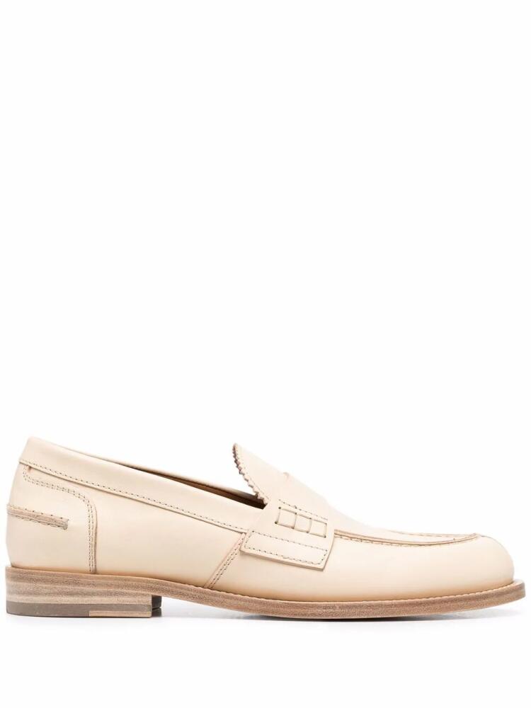 Buttero shark tooth-tongue loafers - Neutrals Cover