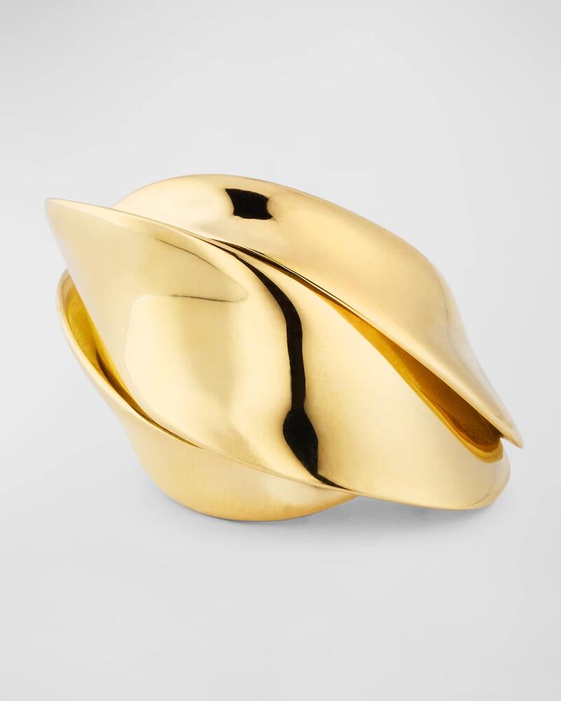 Dries Criel 18k Yellow Gold Flux Ring Cover