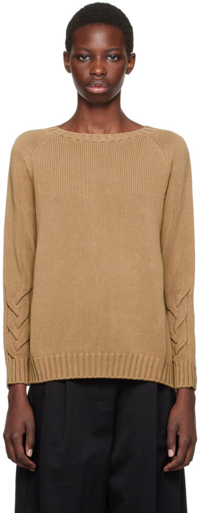 Max Mara Tan Harald Sweater Cover