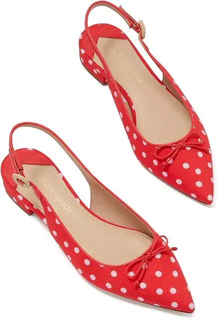 Kate Spade New York Veronica (Ponderosa Red/Fresh White) Women's Shoes Cover