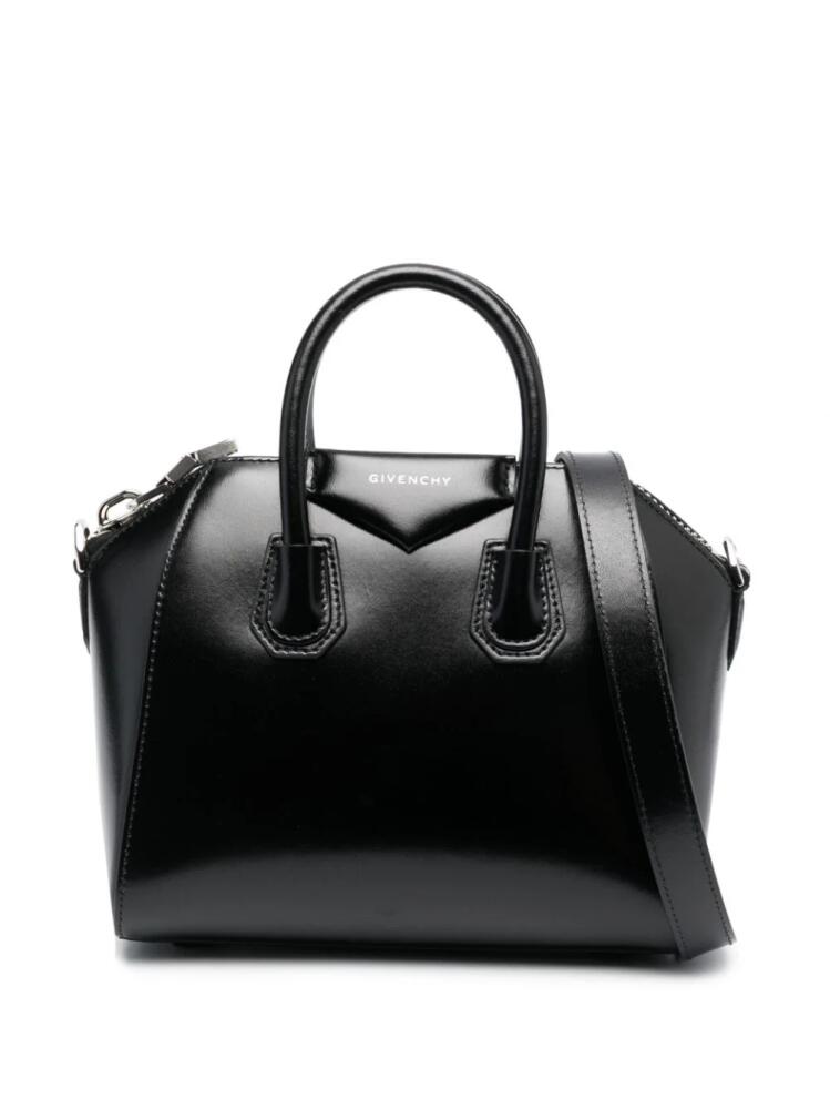 Givenchy Antigona logo-lettering tote bag - Black Cover