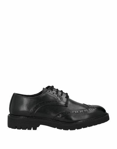 Rossano Bisconti Man Lace-up shoes Black Calfskin Cover