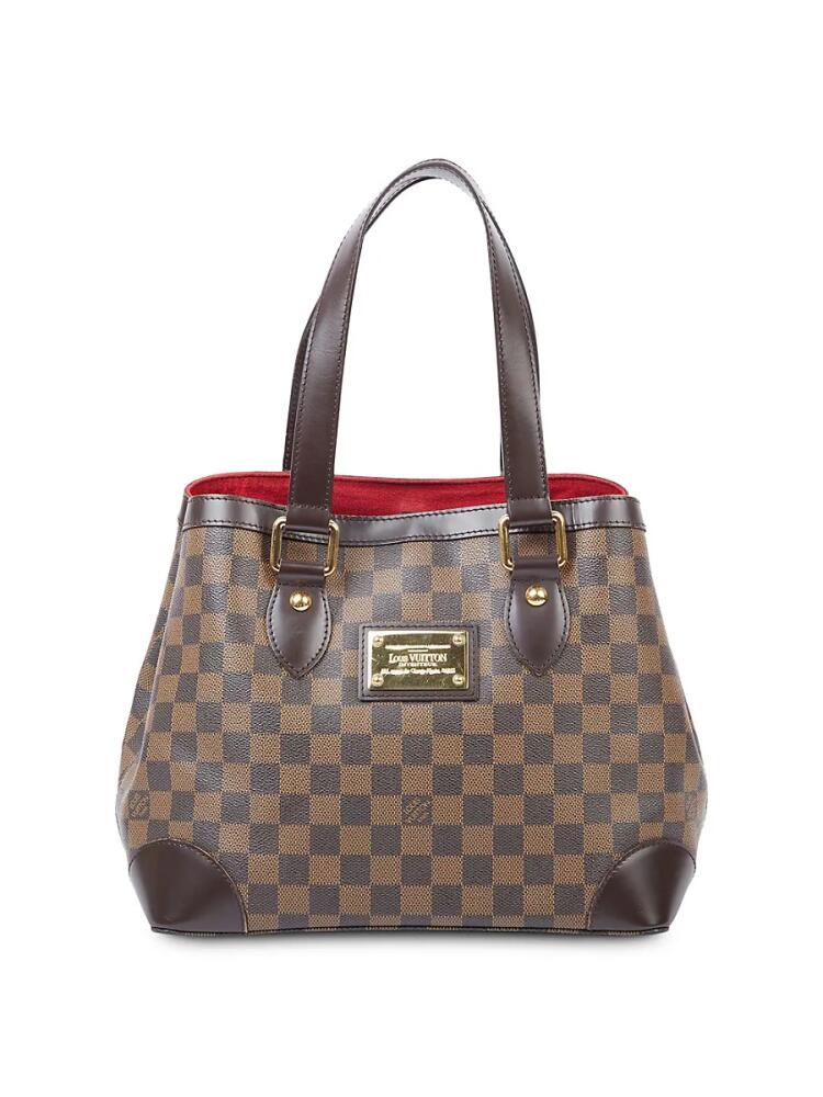 Louis Vuitton Women's The Hampstead PM Damier Ebene Top Handle Bag - Brown Cover