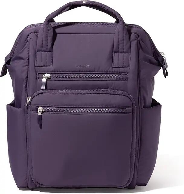 Baggallini Chelsea Laptop Backpack (Plum Twilight Puff) Shoulder Handbags Cover