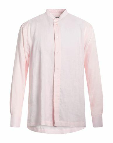 Trussardi Man Shirt Light pink Linen Cover