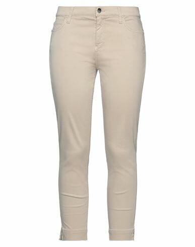 Kaos Jeans Woman Pants Beige Cotton, Tencel, Elastane Cover