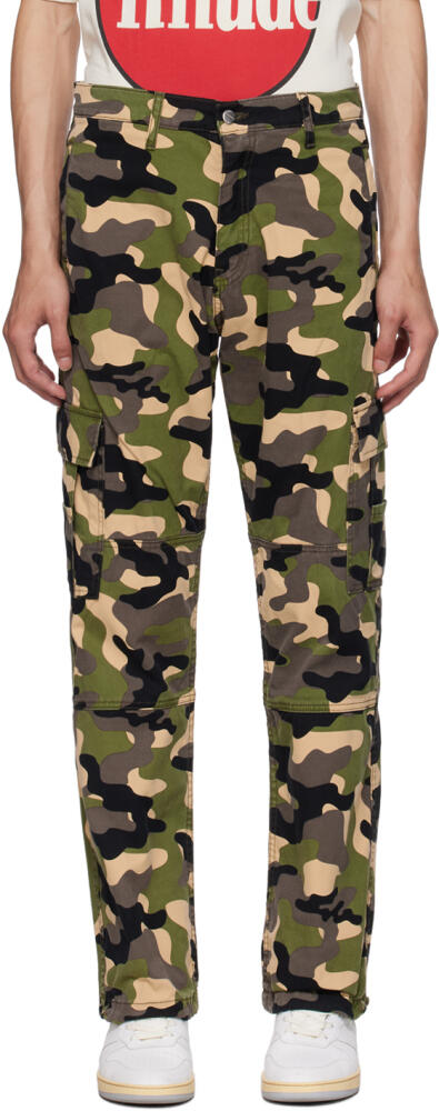 Rhude Khaki Linares Cargo Pants Cover