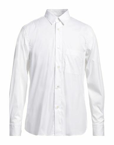 Aglini Man Shirt White Size 15 ½ Cotton, Polyamide, Elastane Cover