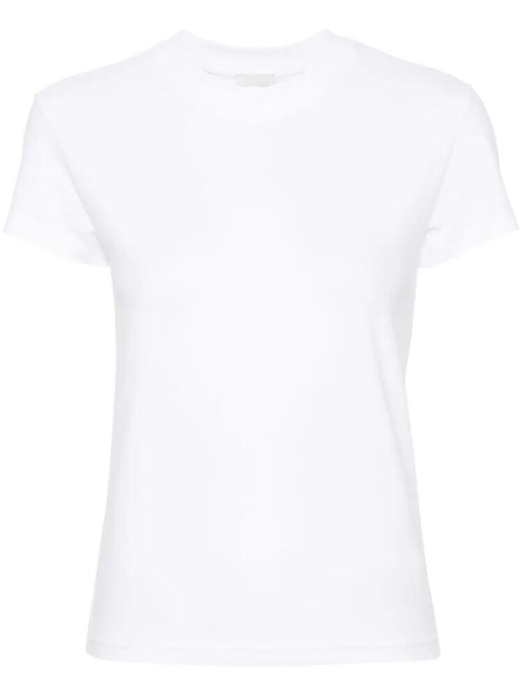 HERSKIND Telia logo-embroidered T-shirt - White Cover