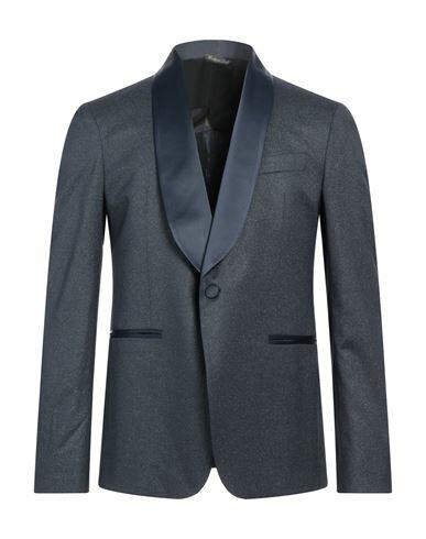 Brian Dales Man Blazer Midnight blue Wool Cover