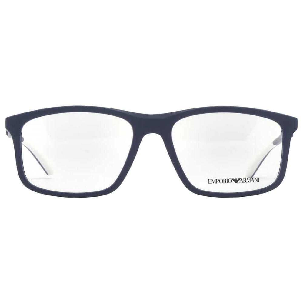 Emporio Armani Demo Rectangular Mens Eyeglasses Cover