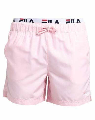 Fila Man Swim trunks Light pink Polyester Cover