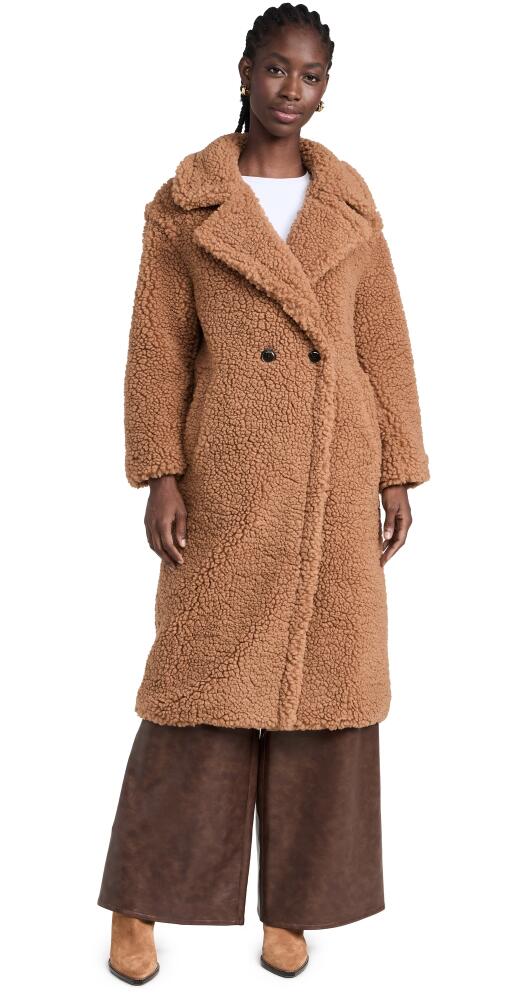 UGG Gertrude Long Teddy Coat Chestnut Cover