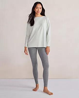 Ann Taylor Haven Well Within Balance Organic Cotton Boatneck Tee Cover