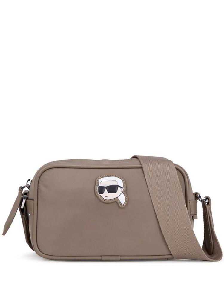 Karl Lagerfeld Ikonik camera bag - Neutrals Cover