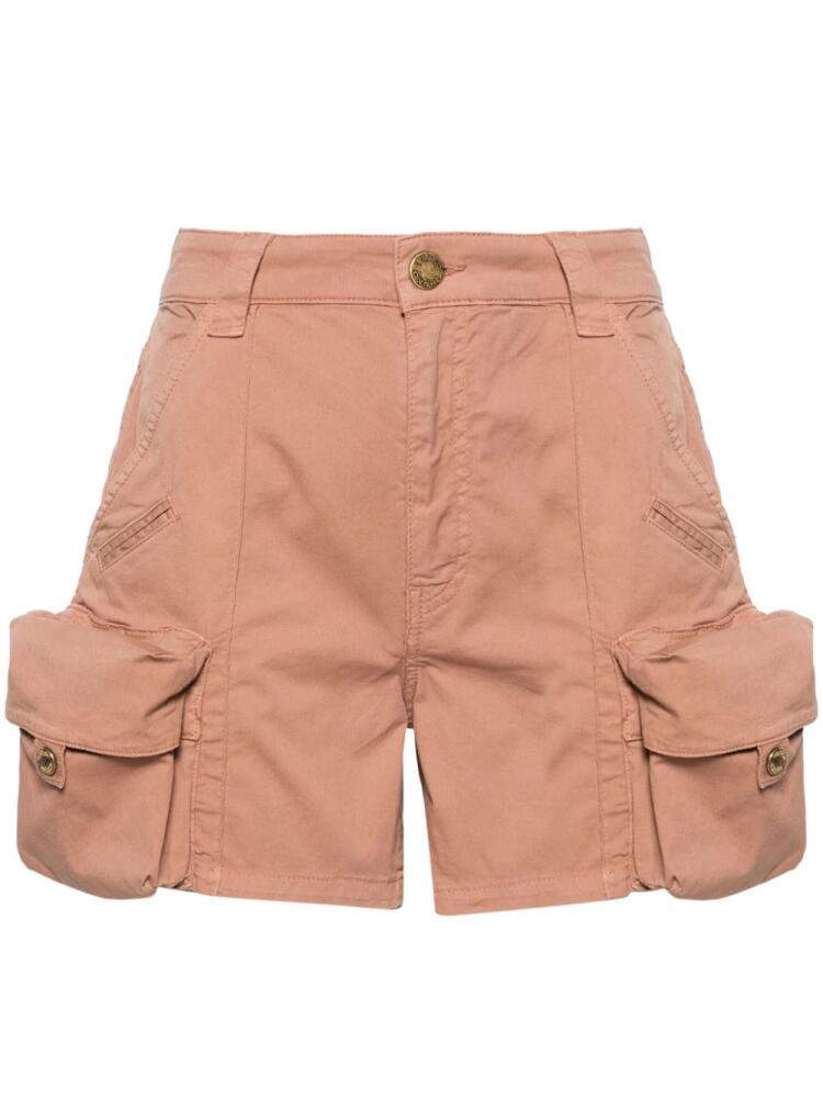 PINKO mid-rise cargo shorts - Brown Cover