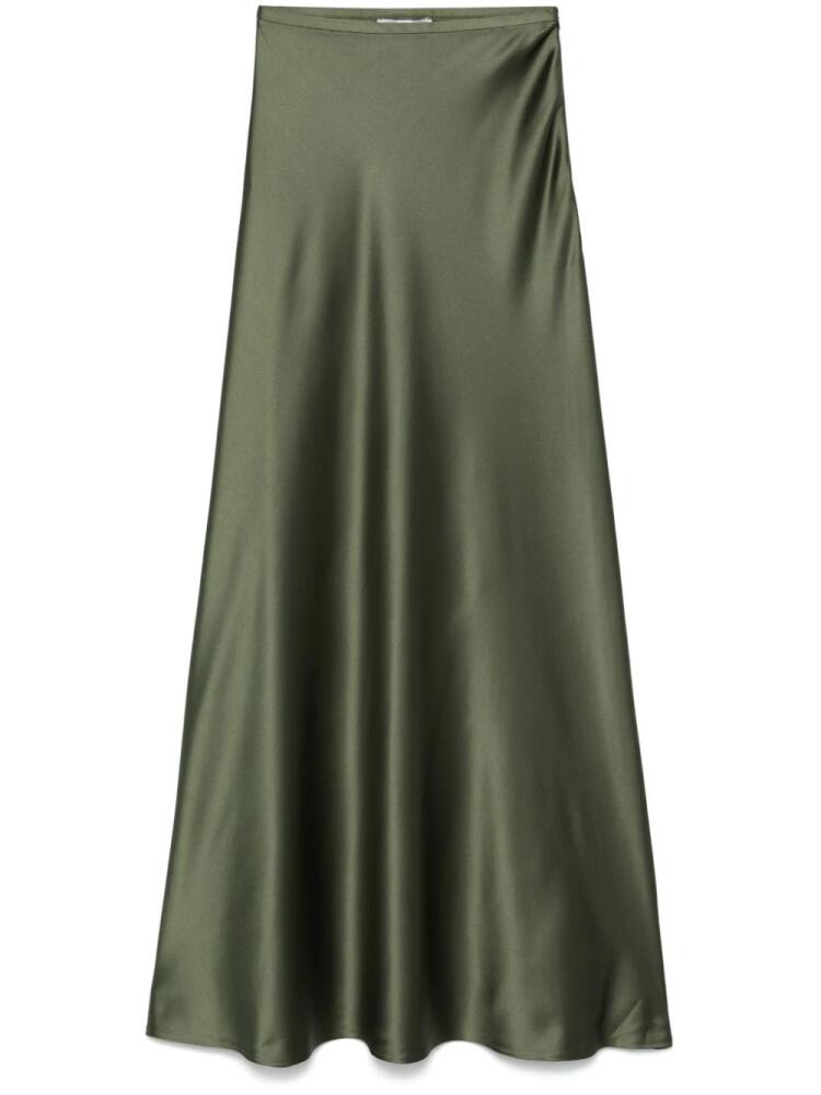 Atu Body Couture satin maxi skirt - Green Cover