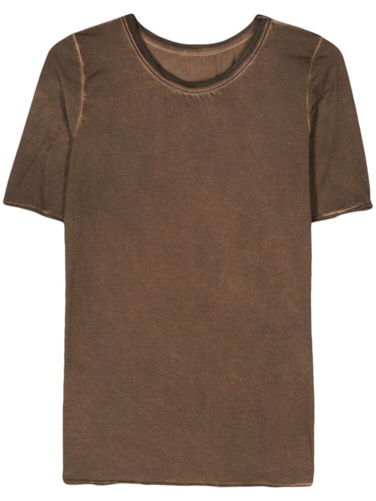 Uma Wang Tina cotton T-shirt - Brown Cover