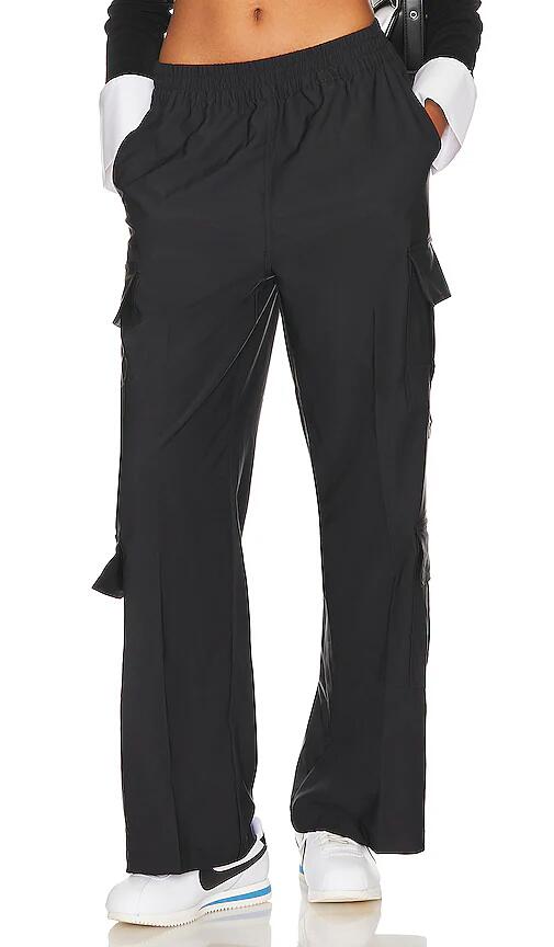 WeWoreWhat Wide Leg Utility Pant in Black Cover