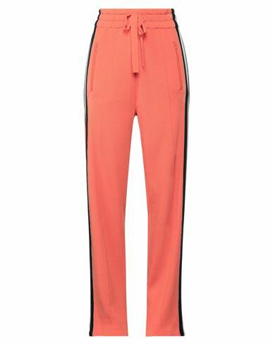 Emma & Gaia Red Woman Pants Orange Viscose, Polyamide Cover