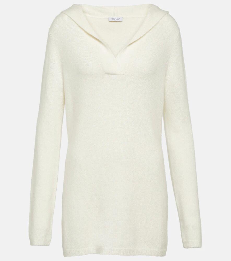 Gabriela Hearst Lunn cashmere and silk hoodie Cover