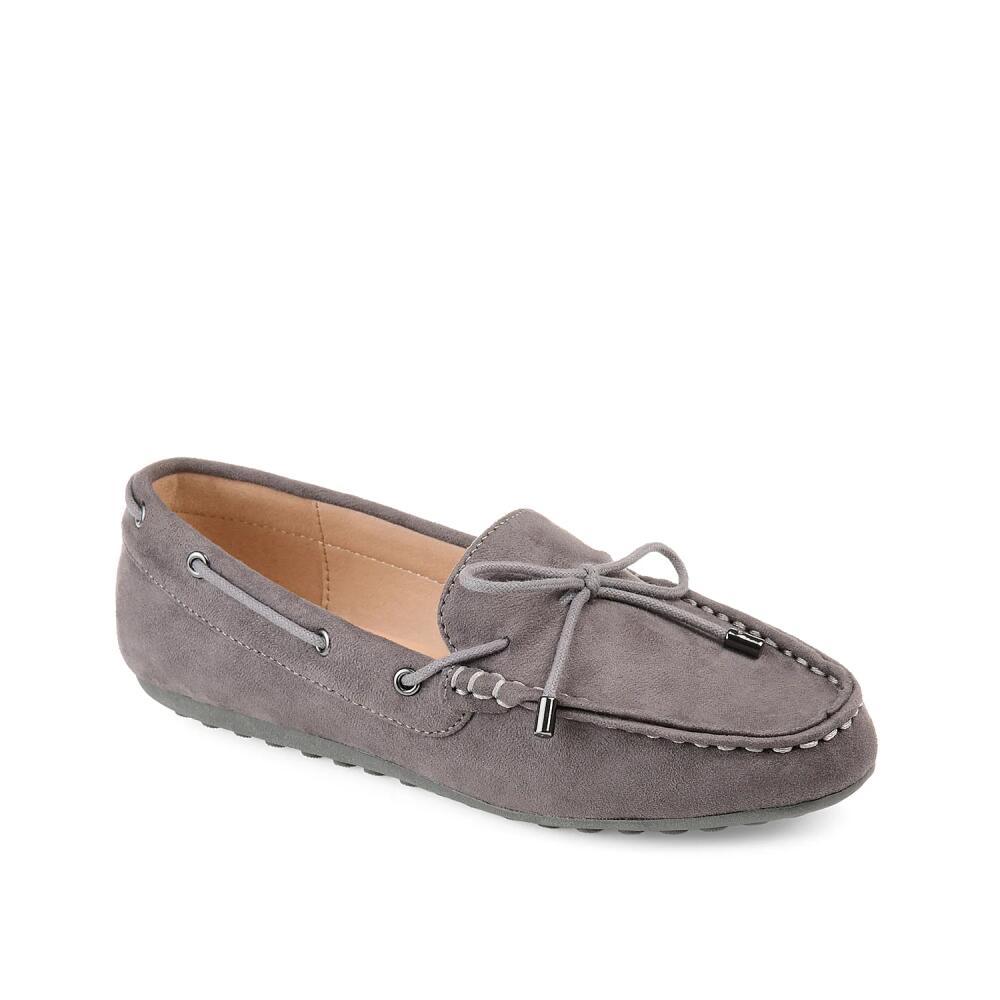 Journee Collection Thatch Moccasin | Women's | Grey Cover