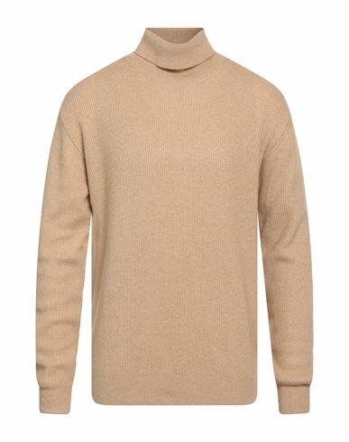 Herman & Sons Man Turtleneck Beige Wool, Cashmere Cover