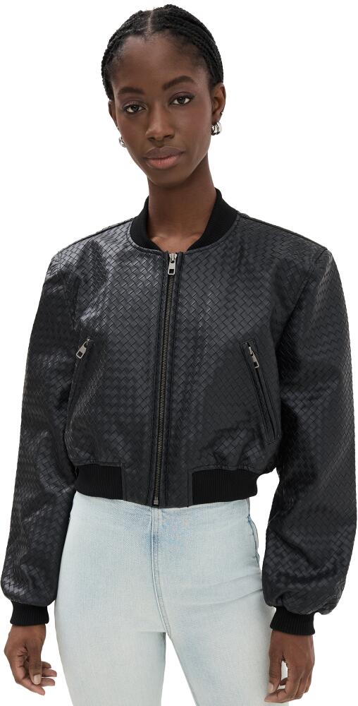 Lioness Allure Woven Bomber Jacket Onyx Cover