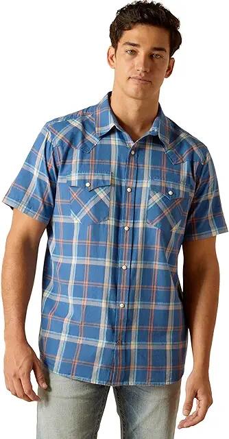 Ariat Hogany Retro Fit Shirt (Blue Ridge) Men's Clothing Cover