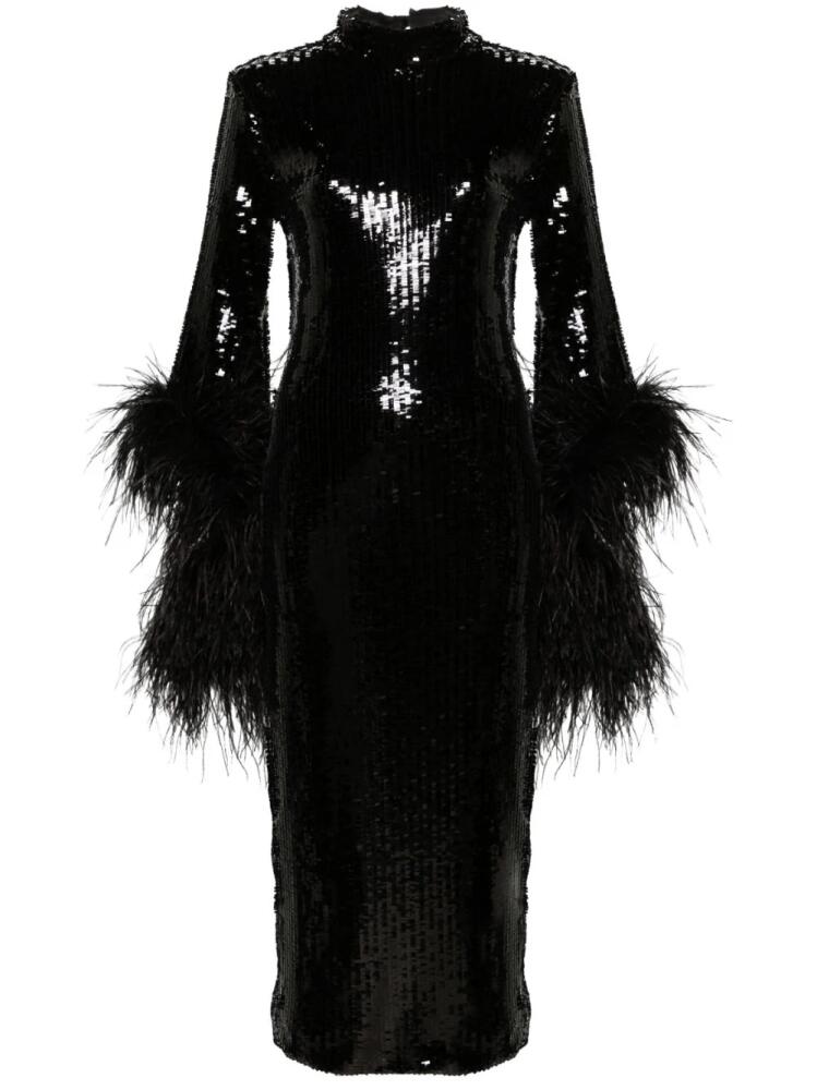 Taller Marmo Del Rio sequined maxi dress - Black Cover