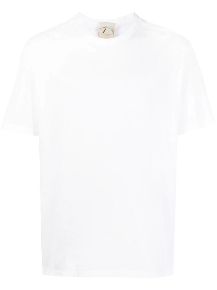 Ten C logo-patch short-sleeve T-shirt - White Cover