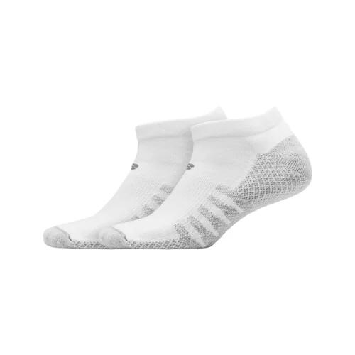 New Balance Unisex Coolmax No Show Socks 2 Pack - White Cover