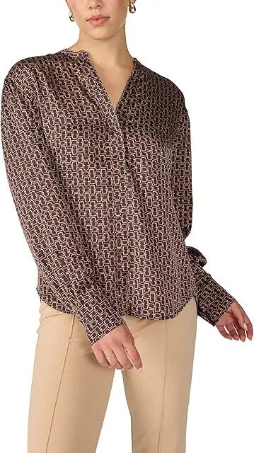 Sanctuary Relaxed Modern Blouse (Mod Link) Women's Clothing Cover