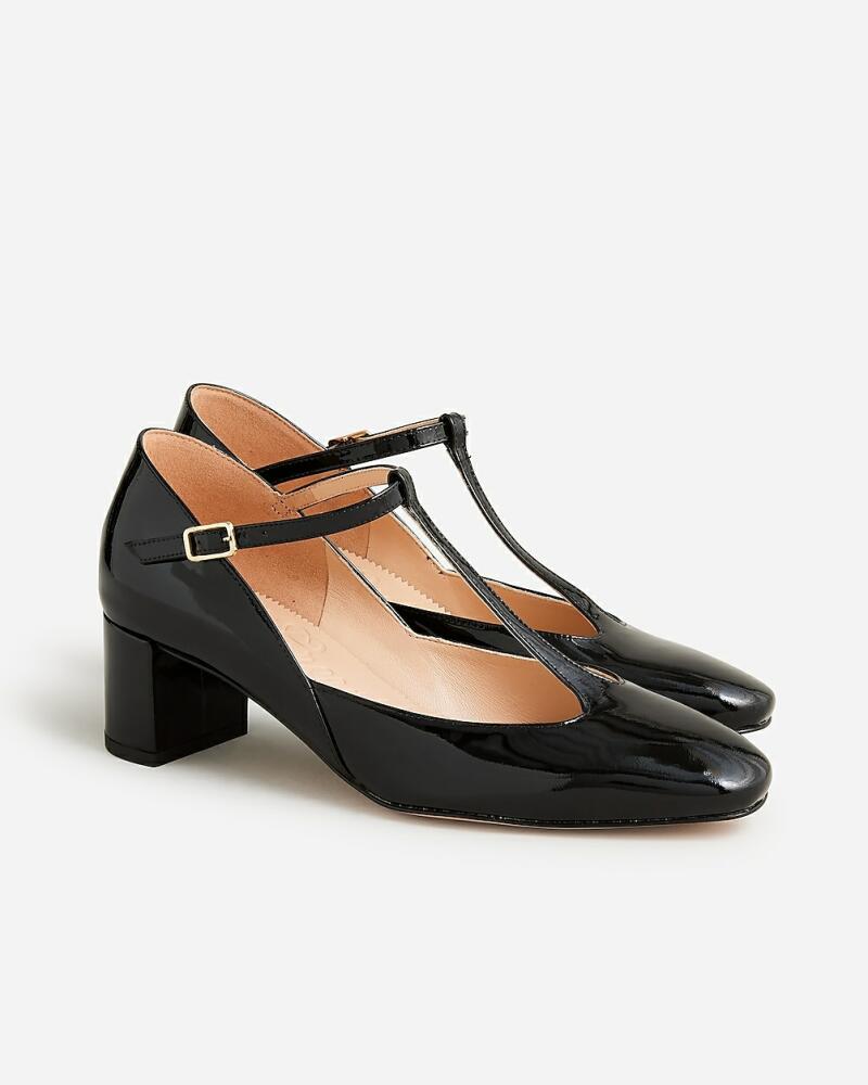 J.Crew Millie T-strap heels in patent leather Cover