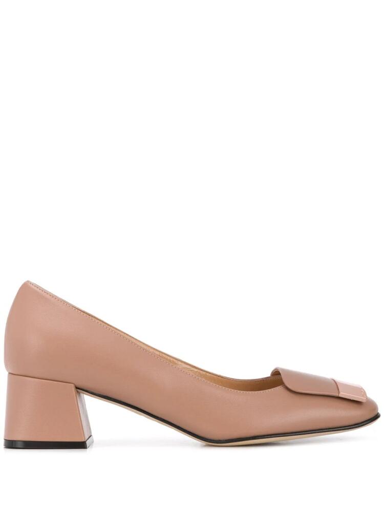 Sergio Rossi Sr1 50mm leather pumps - Neutrals Cover