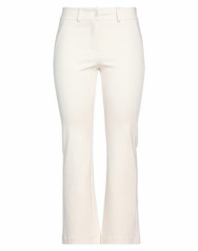 No-nà Woman Pants Ivory Viscose, Polyamide, Elastane Cover