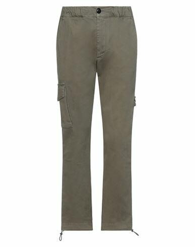 Pmds Premium Mood Denim Superior Man Pants Military green Cotton, Elastane Cover