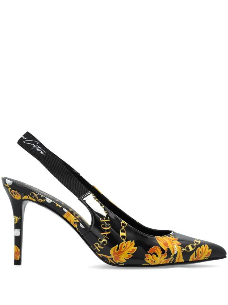 Versace Jeans Couture Decolette slingback pumps - Black Cover