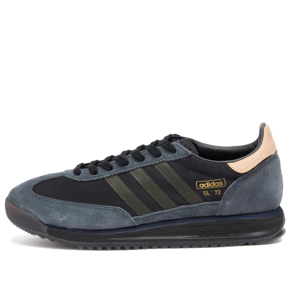 Adidas Sl 72 Rs in Core Black/Shadow Olive/Night Indigo Cover