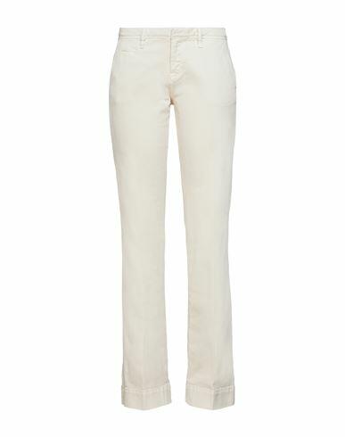 Ba & sh Woman Pants Ivory Cotton, Elastane Cover