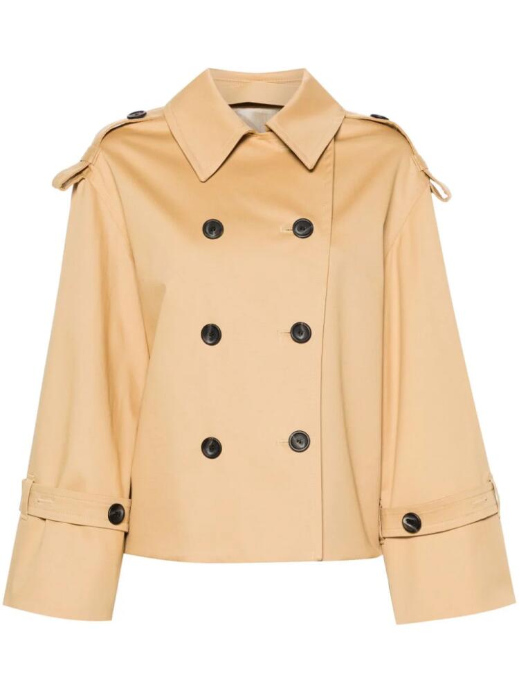 By Malene Birger Alisandra double-breasted trench jacket - Neutrals Cover