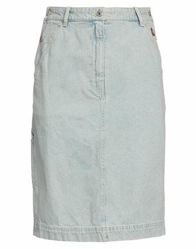 Kenzo Woman Denim skirt Blue Cotton Cover