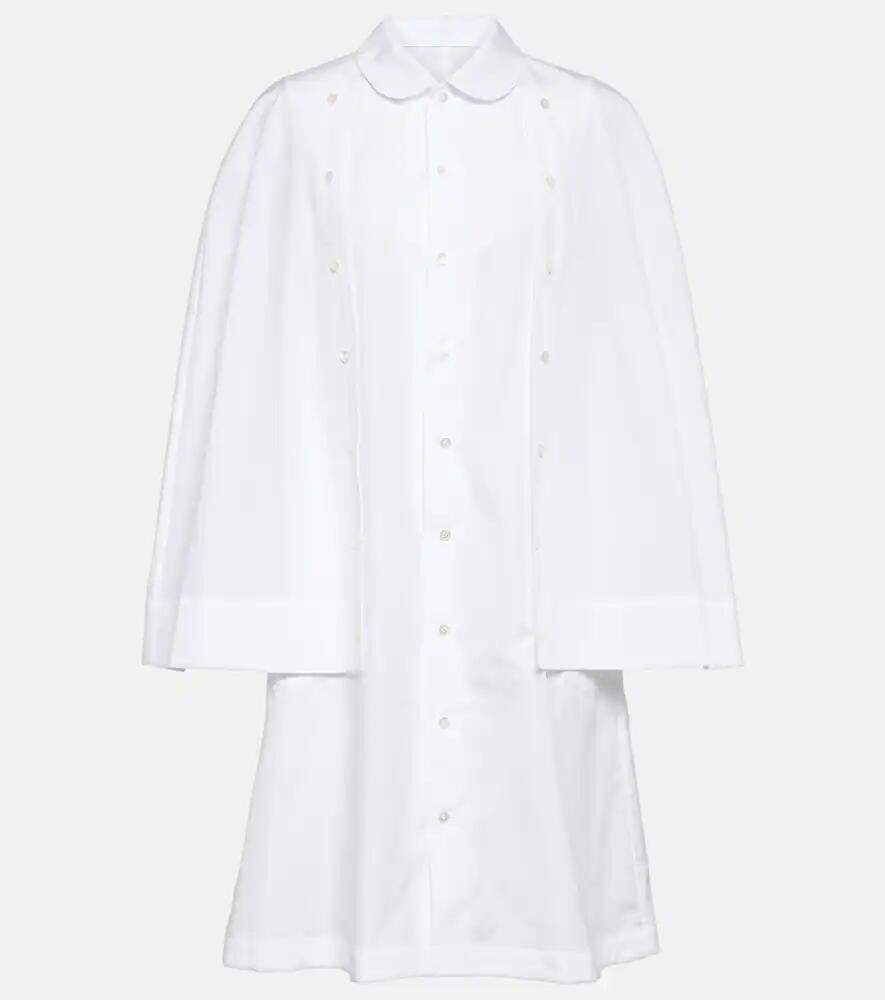 Noir Kei Ninomiya Cotton poplin shirt dress Cover