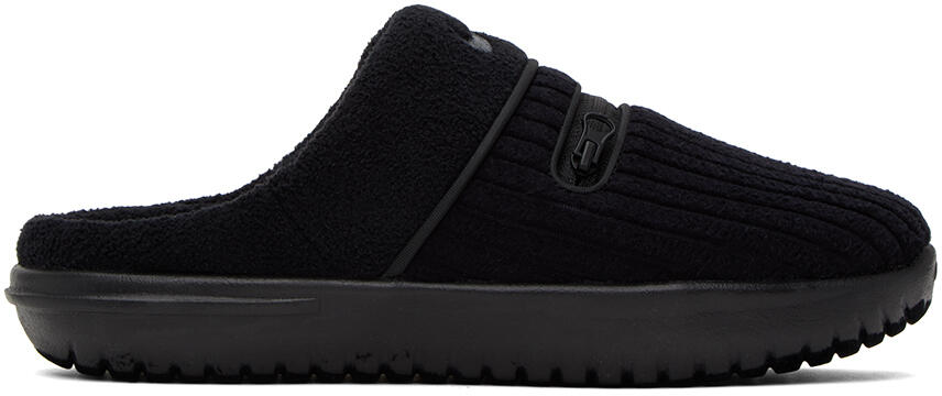 Nike Black Burrow Slippers Cover